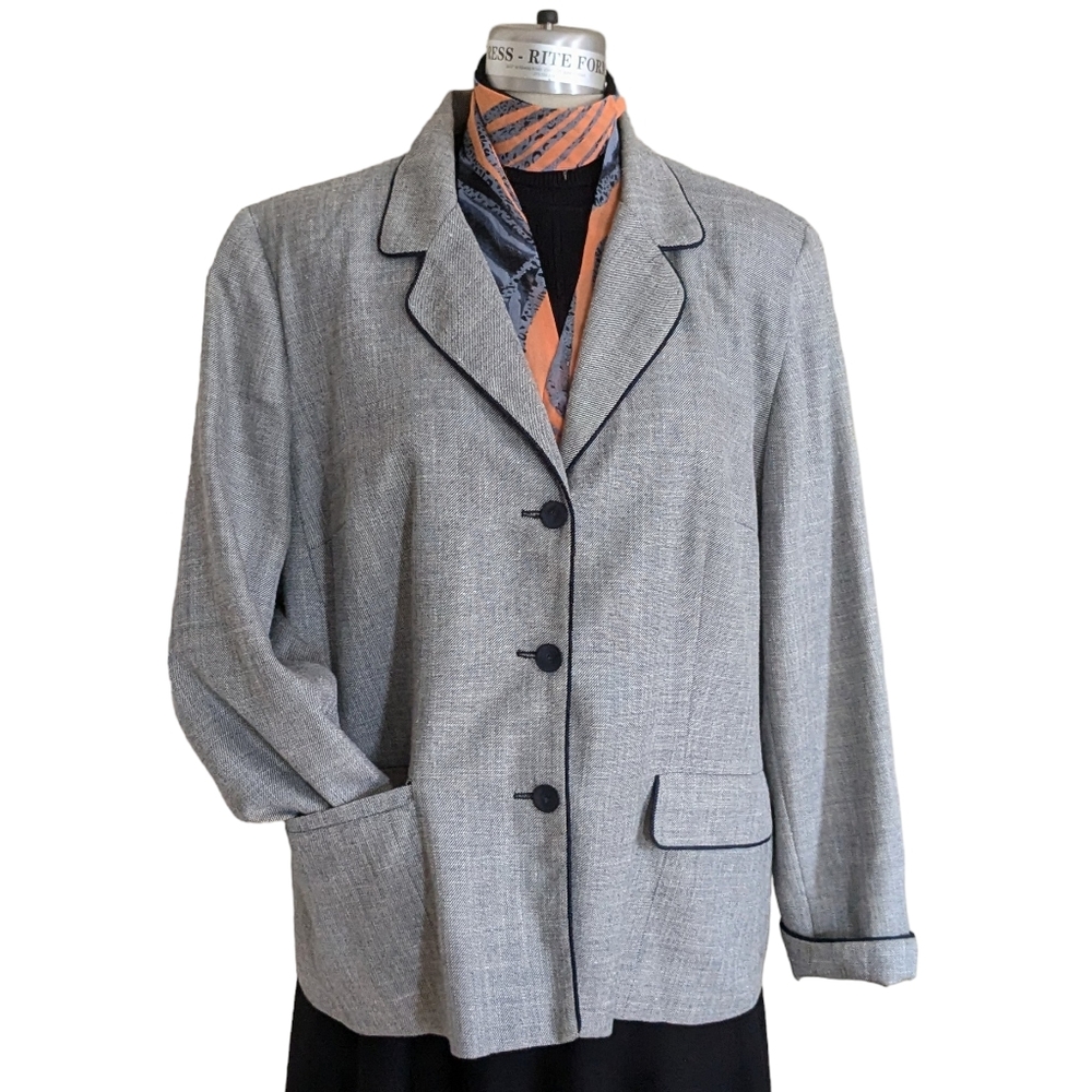 Pendleton Lightweight Wool Blend Blazer Size 18W